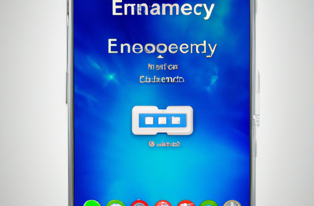 Generate an image "Samsung Emergency Launcher 7.0: תמיכה ב-One UI 7 (Android 15)!" with the following settings: Style: Realism, Resolution: 1024x1024.